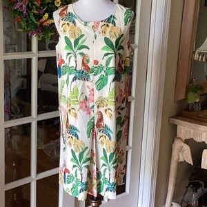 Vibrant Floral Midi Dress